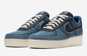 3×1 Nike Air Force 1 Low Strapped Blue 905345-403 02