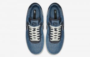 3×1 Nike Air Force 1 Low Strapped Blue 905345-403 03