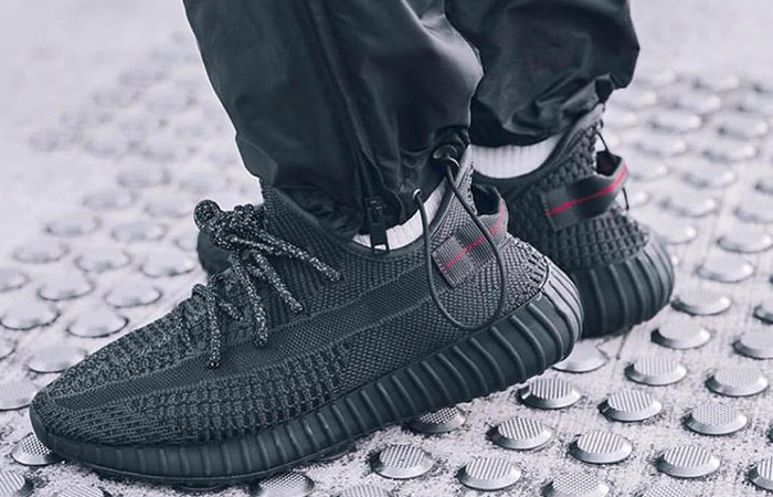 First On Foot Look Of Yeezy Boost 350 V2 Black