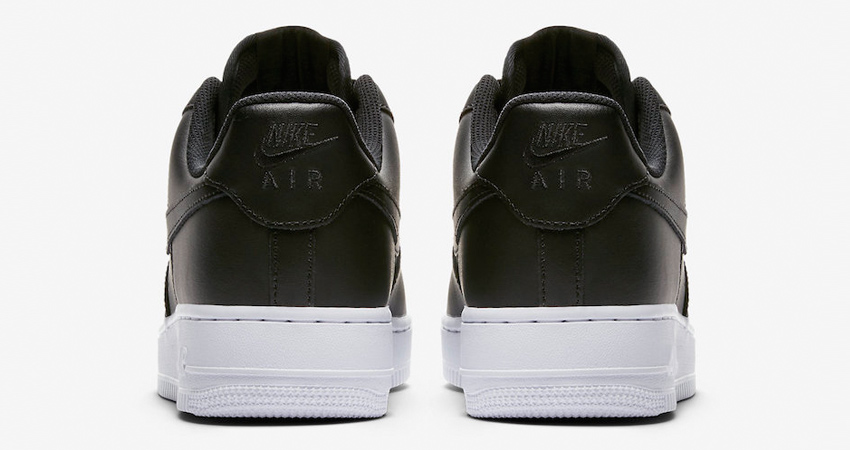 Nike Air Force 1 Low Coming With A Black Leather Shiny Look 03