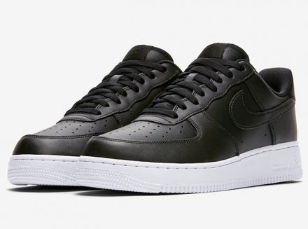 Black air hot sale force 1 shiny