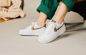 Nike Air Force 1 Low Premium QS Ivory Snake AO1635-100 02