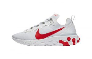 Nike React Element 55 White Red BQ6167-102 01