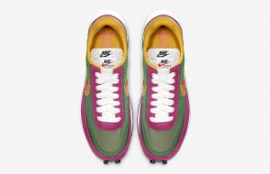 Sacai Nike LDV Waffle Green Pink BV0073-301 06