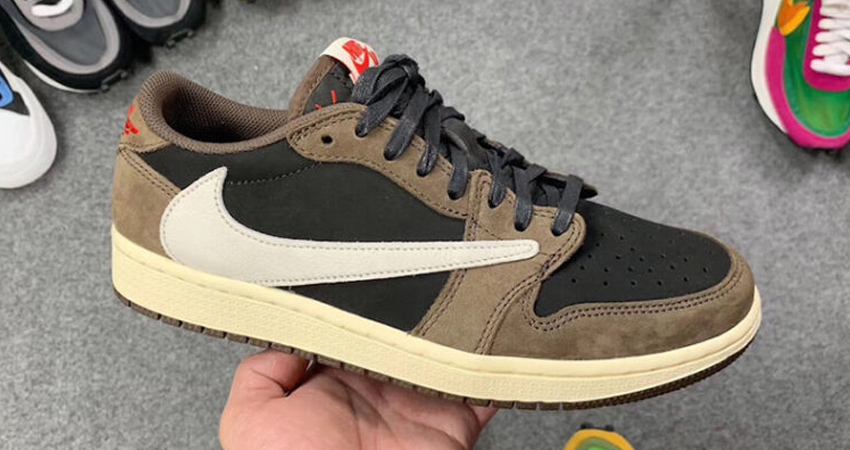 The images Just Published Of The Travis Scott Nike Air Force 1 Low ‘Black’ 02