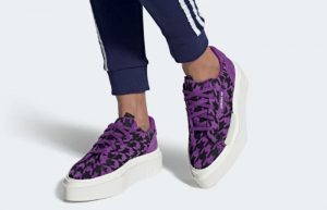 adidas HyperSleek Shoe Black Purple G54057 02