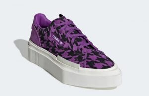 adidas HyperSleek Shoe Black Purple G54057