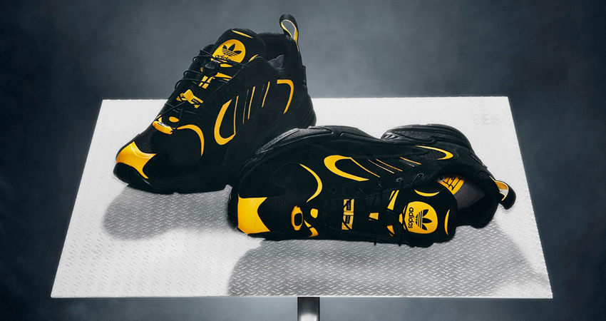 adidas Yung-1 Collaborated With WANTO For A Black Gold Look 01