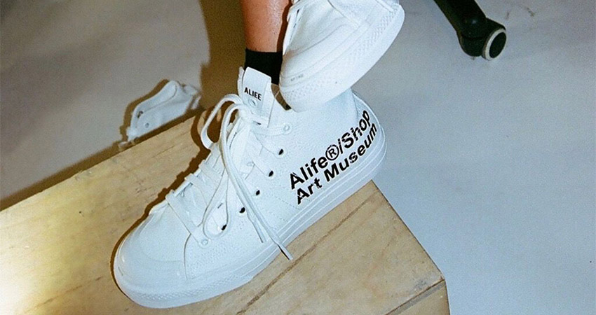 Alife And adidas Contrumarism Teamed Up For The The Nizza Hi ‘Artist Proof’ 02
