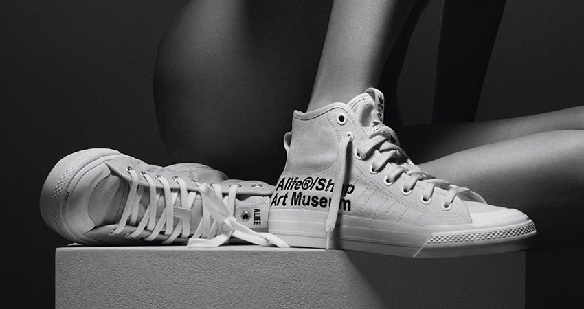 Alife And adidas Contrumarism Teamed Up For The The Nizza Hi ‘Artist Proof’