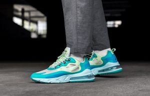 Nike Air Max 270 React Blue Mint AO4971-301 on foot 01