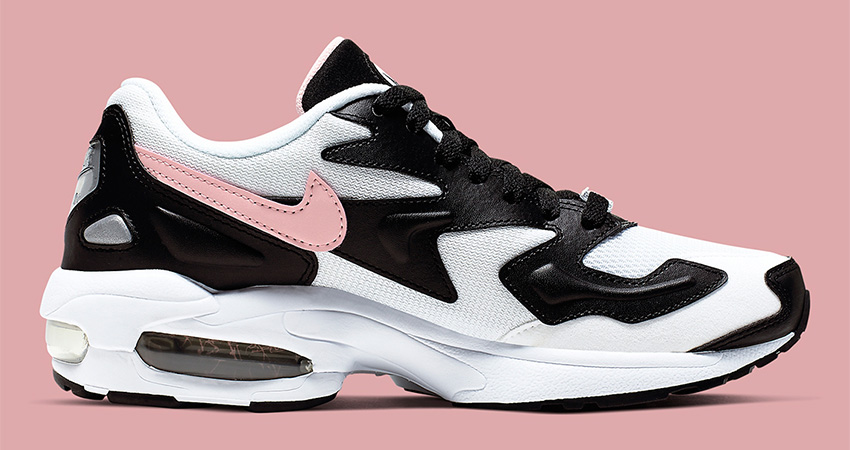 Nike’s Air Max 2 Light Coming With A Pink Swooshes Combined To The Black and White 02