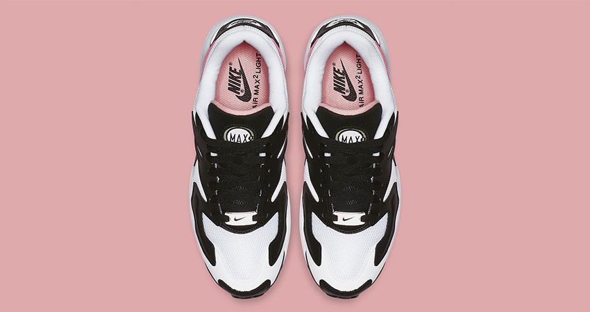 Nike’s Air Max 2 Light Coming With A Pink Swooshes Combined To The Black and White 03