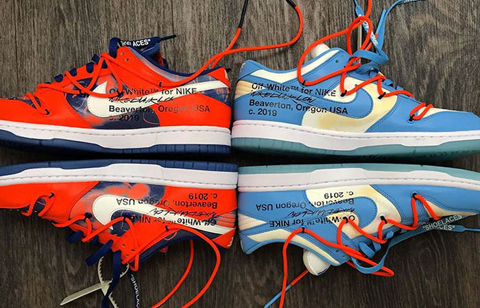 Off-White And Futura Leaked Nike Dunk Low Collaborations