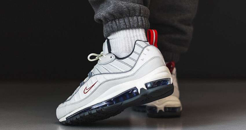Offspring Offering £45 Off The Nike Air Max 98 ‘Summit White Red! 01