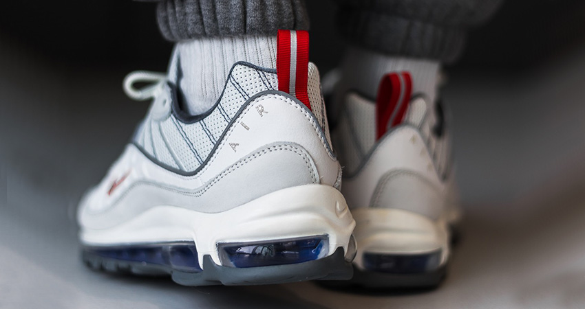 Offspring Offering £45 Off The Nike Air Max 98 ‘Summit White Red! 02