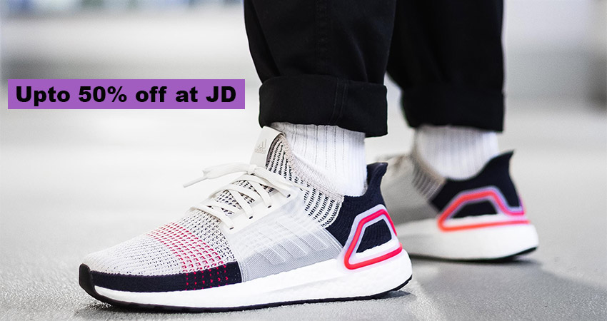 Up To 50% Off Men's Footwear At JD!!
