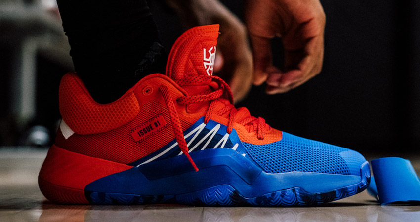 volatilidad anunciar De acuerdo con adidas Basketball and Marvel Debut Donovan Mitchell's Spider-Man Inspired  Sneaker - Fastsole