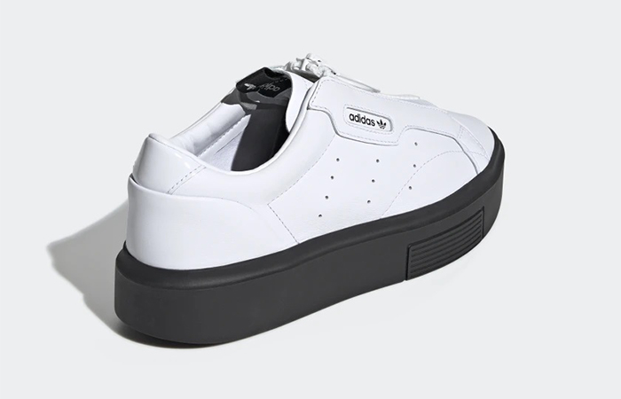 adidas Sleek Shoes Pure White Black EF1899