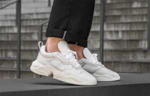 adidas Supercourt RX Off White EE6328 on foot 02