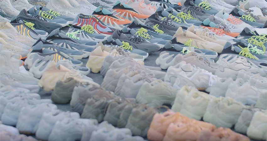 Kanye West Reveals Hundreds Of Never-Before-Seen Yeezy Sneakers 01