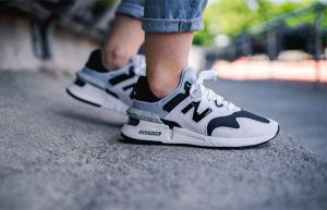 New Balance Black And White WS997JCF on foot 01