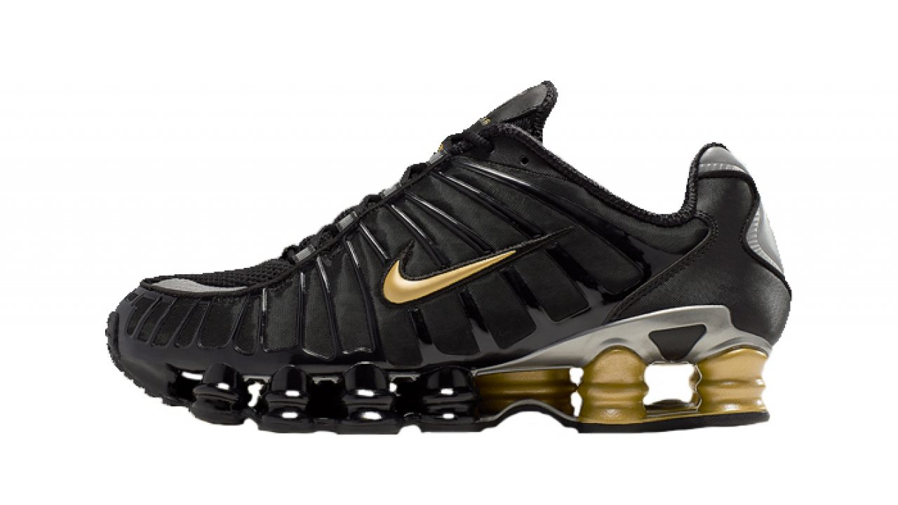 Neymar Jr Nike Shox TL Black Gold BV1388 001 Where To Buy Fastsole