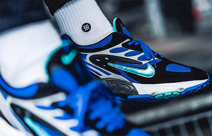 Nike Air Ghost Racer Blue AT5410-001 on foot 03