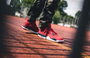 Nike Air Jordan 4 Fiba Gym Red CI1184-617 on foot 01