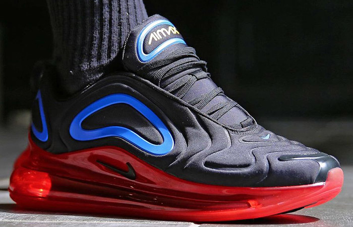 Nike Air Max 720 Black Red AO2924-014 on foot 01