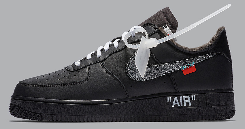 Official Images Leaked Of Off-White Nike Air Force 1 Black