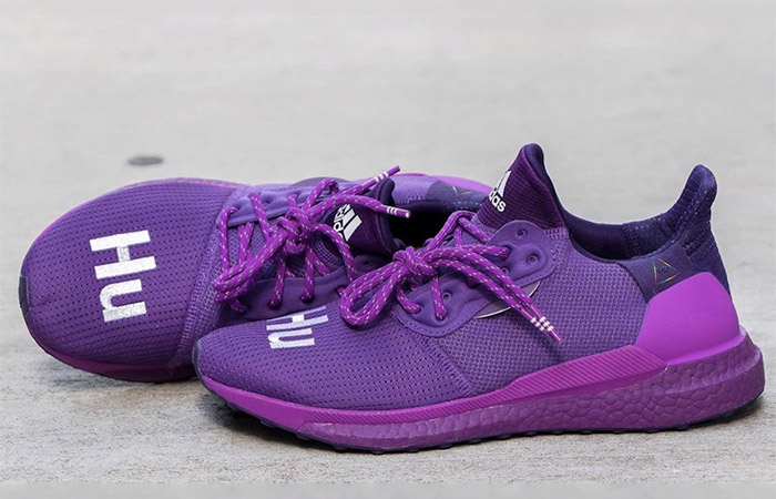 Pharrell adidas Solar Hu Glide Active Purple EG7770 02