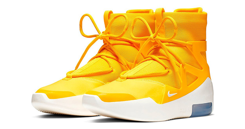 The Nike Air Fear Of God 1 ‘Yellow’ Finally Confirmed Their Release 02