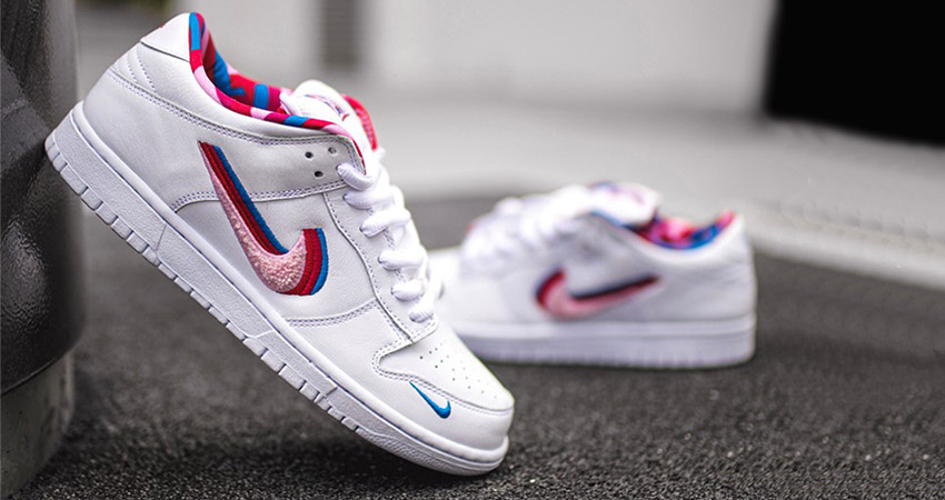 The Rare Images Leaked Parra Nike SB Blazer Low