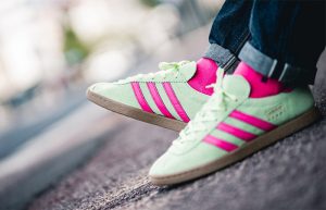 adidas stadt pink EE5726 on foot 02