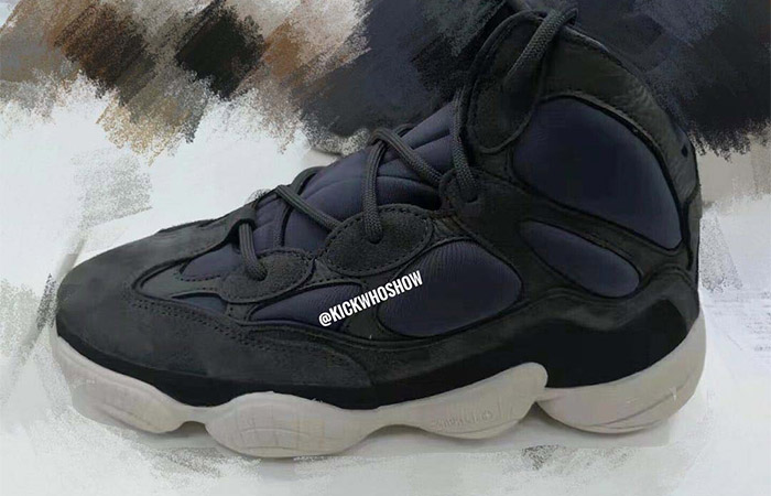 First Look At The Yeezy 500 High Core Black