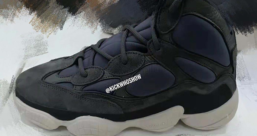 First Look At The Yeezy 500 High Core Black - Fastsole