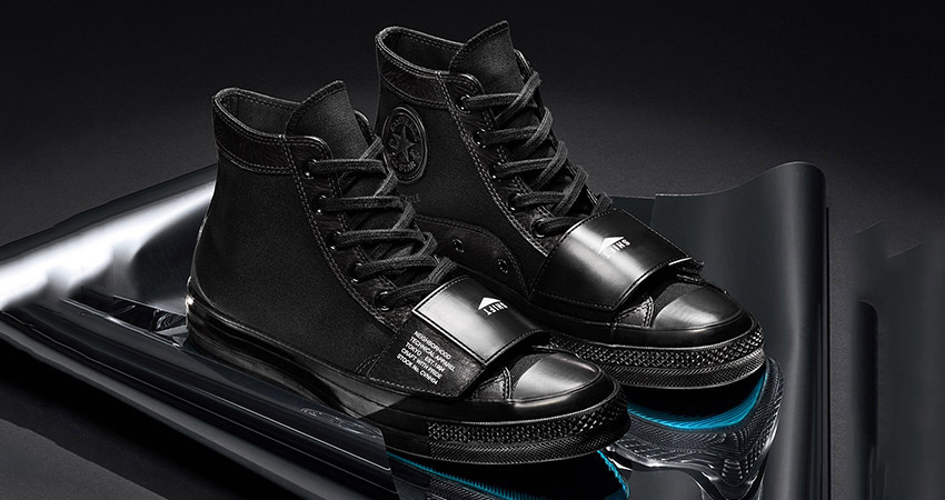 NElGHBORHOOD And Converse Coming With Leather Core Black Chuck 70 And Jack Purcell 01