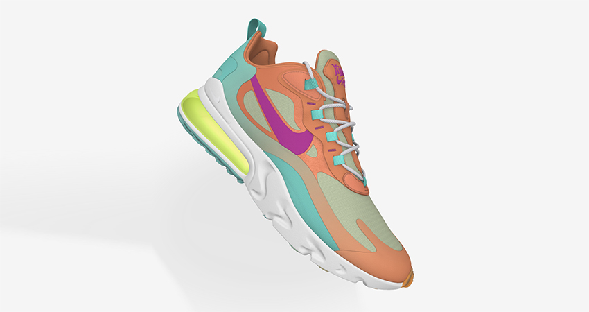 Nike By You Air Max 270 React “Psyched By You” Is Realsing Soon With A Beige look 02