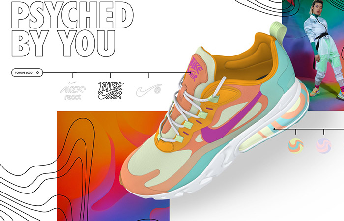 Nike By You Air Max 270 React “Psyched By You” Is Releasing Soon With A Beige look