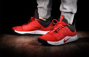 Nike PG 3 University Red AO2607-600 on foot 01