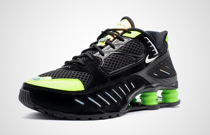 Nike Shox Enigma Black Green CK2084-002 02