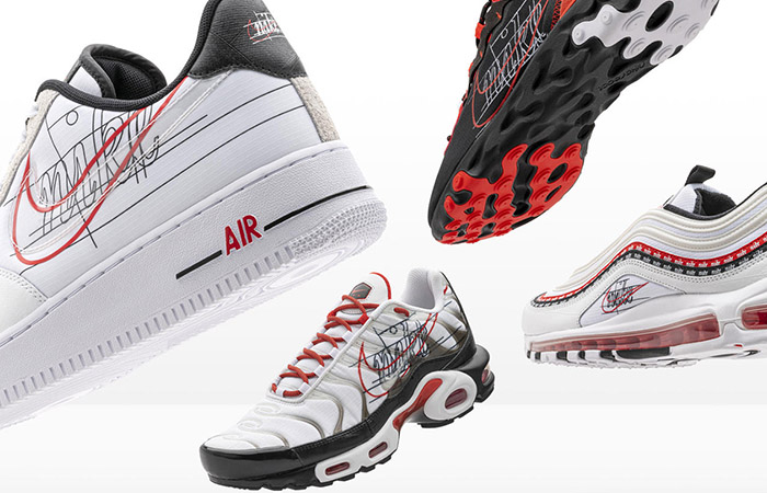 Nike's Script Swoosh Pack Designed With Hand-Drawn Printing