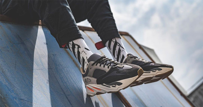 On Foot Look At The Yeezy Boost 700 Magnet - Fastsole