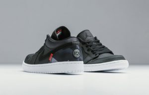 PSG Nike Air Jordan 1 Low Black CK0687-001 04