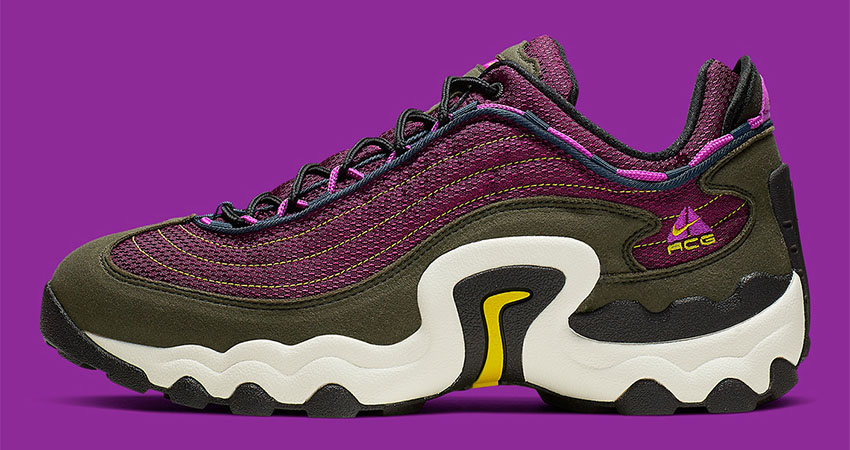 The Nike ACG Skarn Brining Another Piece With A Burgendy Colorway