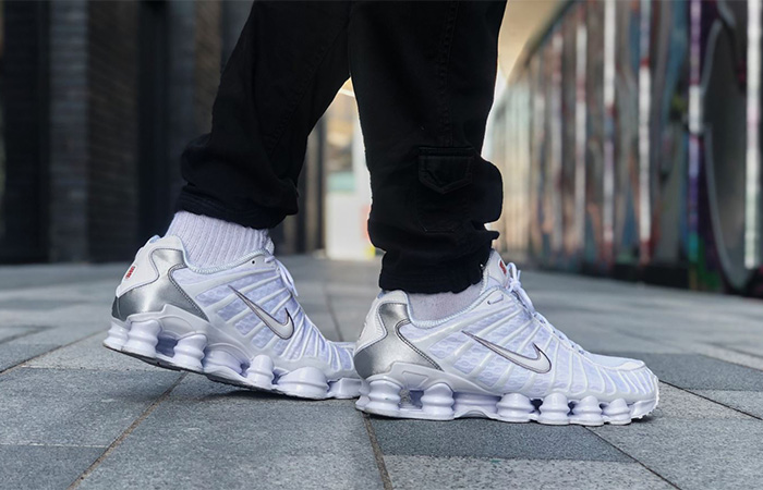 This Look Of The Nike Shox TL White Metallic Silver Will Compel You To Grab One