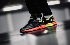 adidas Lxcon 94 Black Orange EE6257 on foot 01