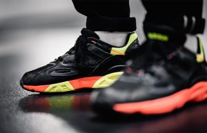 adidas Lxcon 94 Black Orange EE6257 on foot 02