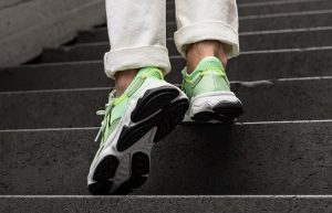 adidas Ozweego Glow Green EE6466 on foot 03